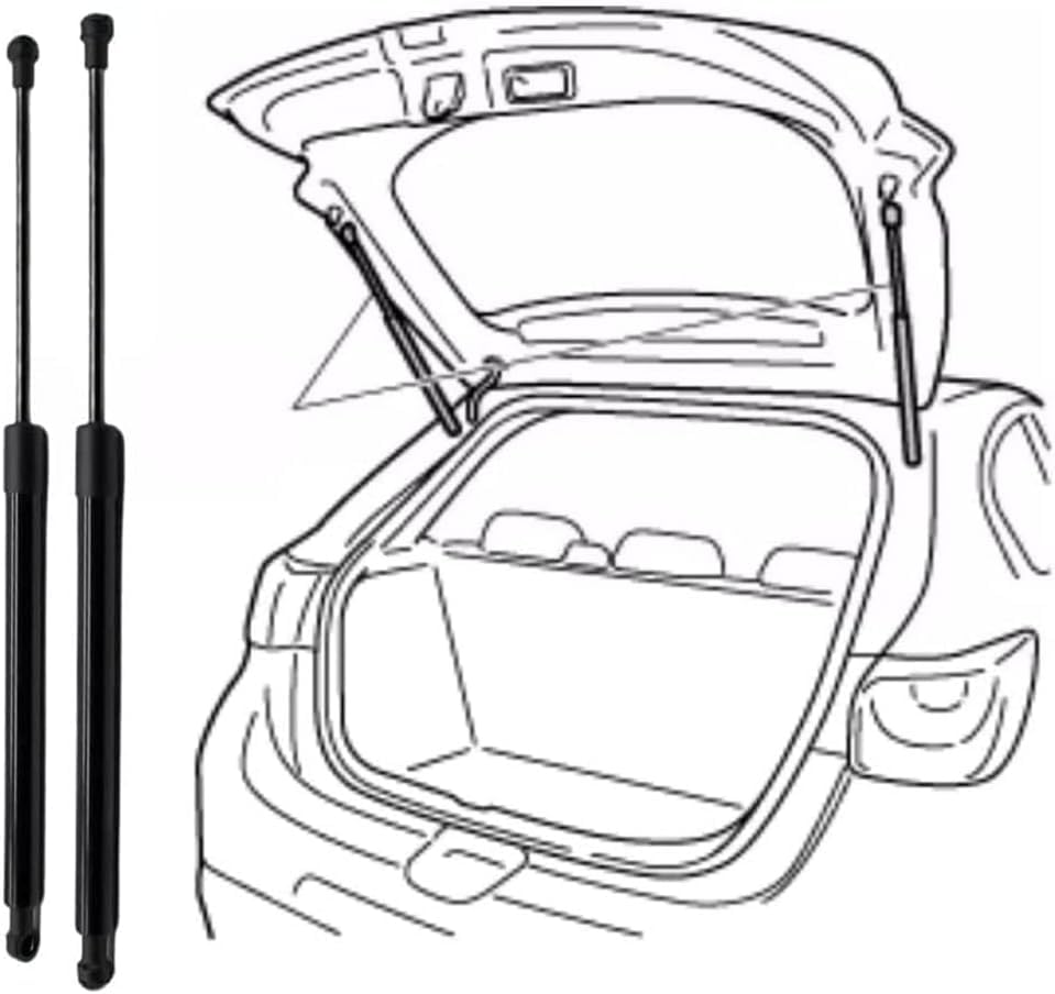 Piezas Coche Resortes de Gas de Maletero para Cruze (2009-2010) Puntales de Gas Portón Trasero Resortes de Gas Hidráulico Soporte
