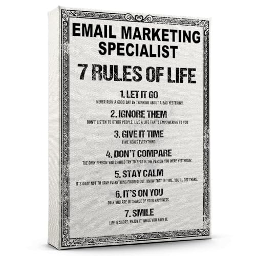 Customize Name Email Marketing Specialist Poster Wall Art - 7