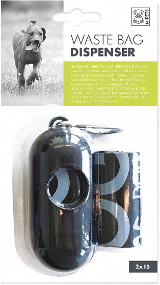 M-PETS Waste Bag Dispenser Black (B01MZ5U4ZH) Amazon Price History, Amazon Price Tracker