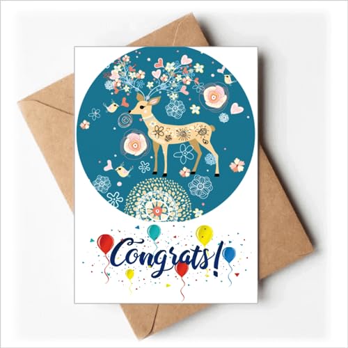 Cartes de mariage cerf pour un thème de mariage chic et nature en forêt