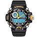 Produktbild DSNGZ Armbanduhr Uhren Herren Military Army Herrenuhr Reloj Electronic Led Sport Armbanduhr Digital Male Clock 1385 S Shock Sportuhr Herren, Gelb