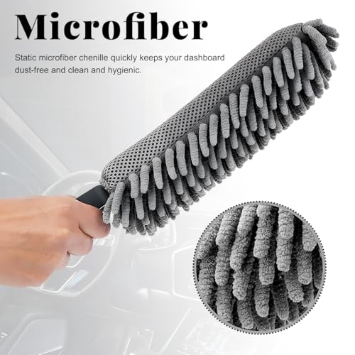 image for Yourkar Car Duster Interior, Lint & Scratch Free Dust Remover Duster f