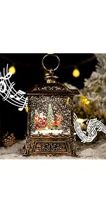 Amazon.co.jp: スノードーム クリスマスオルゴール クリスマスツリー