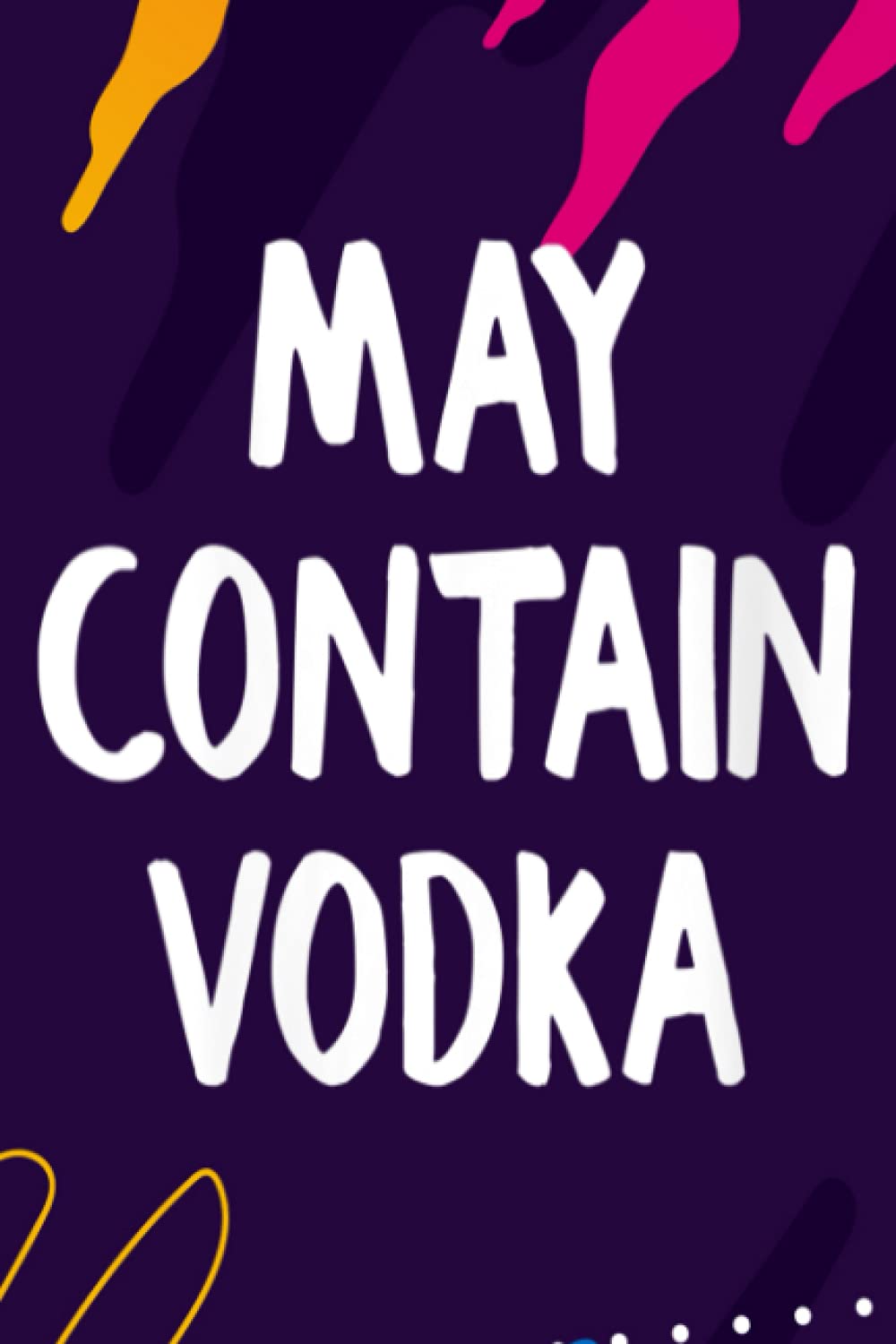 Day Planner May Contain Vodka agenda de bureau femme original