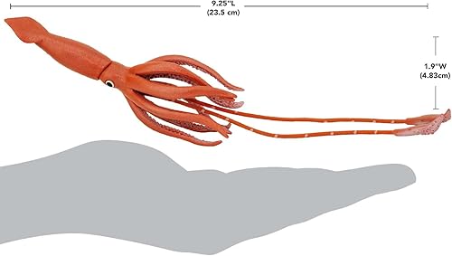 Miniatura 3 de Safari Ltd. Figura de calamar gigante – Figura realista de criatura marina de 9.5 pulgadas – Juguete educativo para niños, niñas y niños a partir de