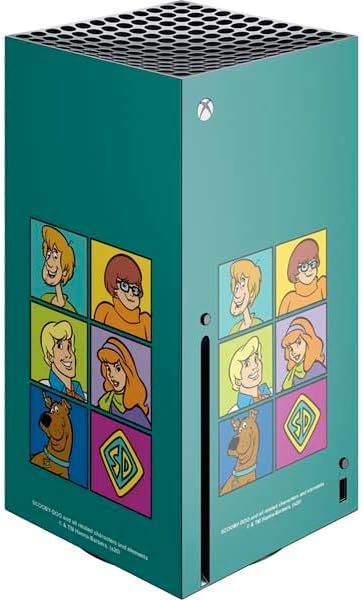 Skinit Decal Gaming Skin Compatible with Xbox Series X Console - Officially Licensed Scooby Doo Scooby-Doo Crew Design