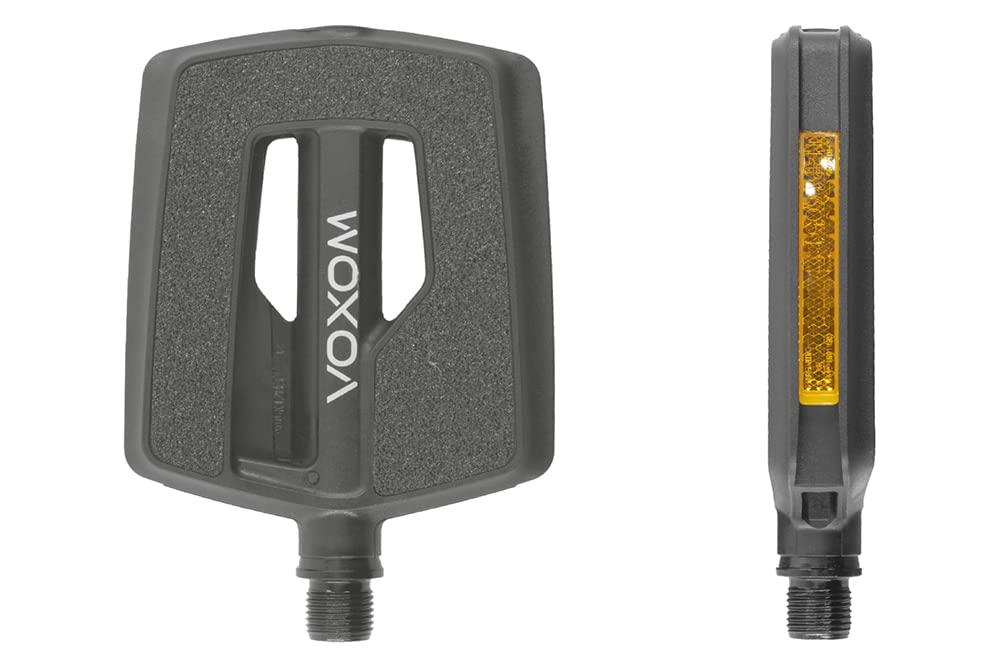 Voxom Unisex Trekking PE2 Pedals – Black, One Size