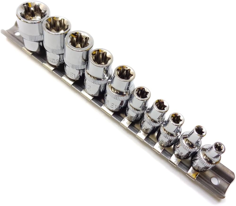 そーた様用 Amazon.co.jp: E型トルクスソケットセット 星型 花型 ソケットレンチ