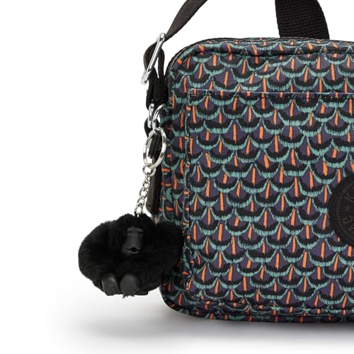 Image of Kipling Women's Abanu Medium Crossbody Bag, Lightweight, Adjustable Nylon Waist Pack with Multi-Compartment Zip Pockets