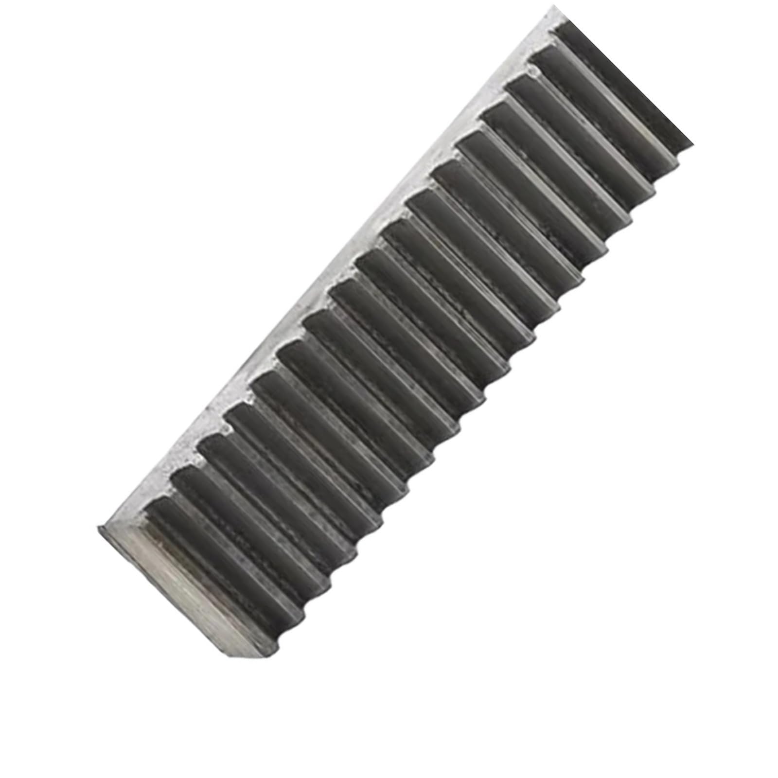 Precyzyjny stalowy zębnik 1Mod i zestaw zębatek - 22-zębowe koło zębate z prostym zębatkiem 12x12x500mm(6.35mm)