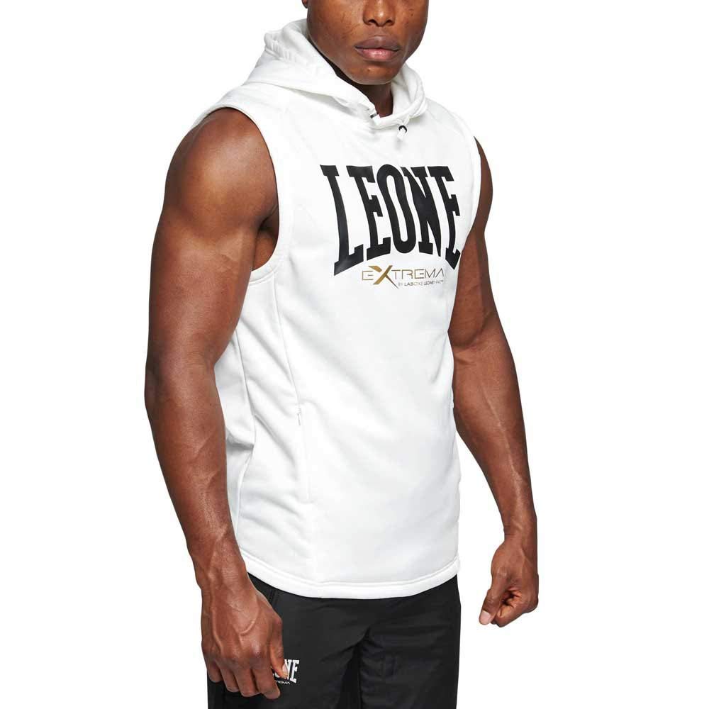 Leone 1947 Abx110 Smanicato con Cappuccio Logo Unisex - Adulto