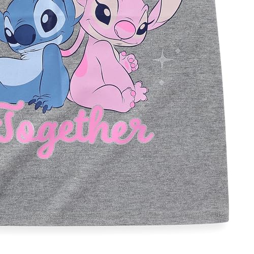 Image of Disney Lilo & Stitch Angel Girls Short Sleeve T-Shirt for Big Kids