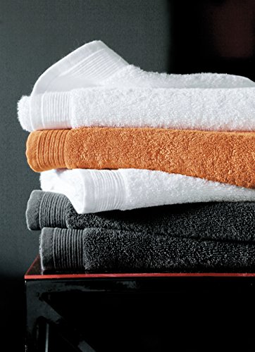 Blanc des Vosges E7T11-0149 Cotton Bath Mat 90 x 50 cm Dark Grey