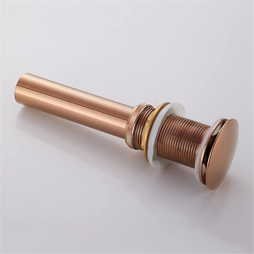 Italiano: Drenaggio del lavandino del Bacino di Ottone Drenaggio del -up del lavello con Gli Accessori del Bagno di troppopieno(3-Pack)