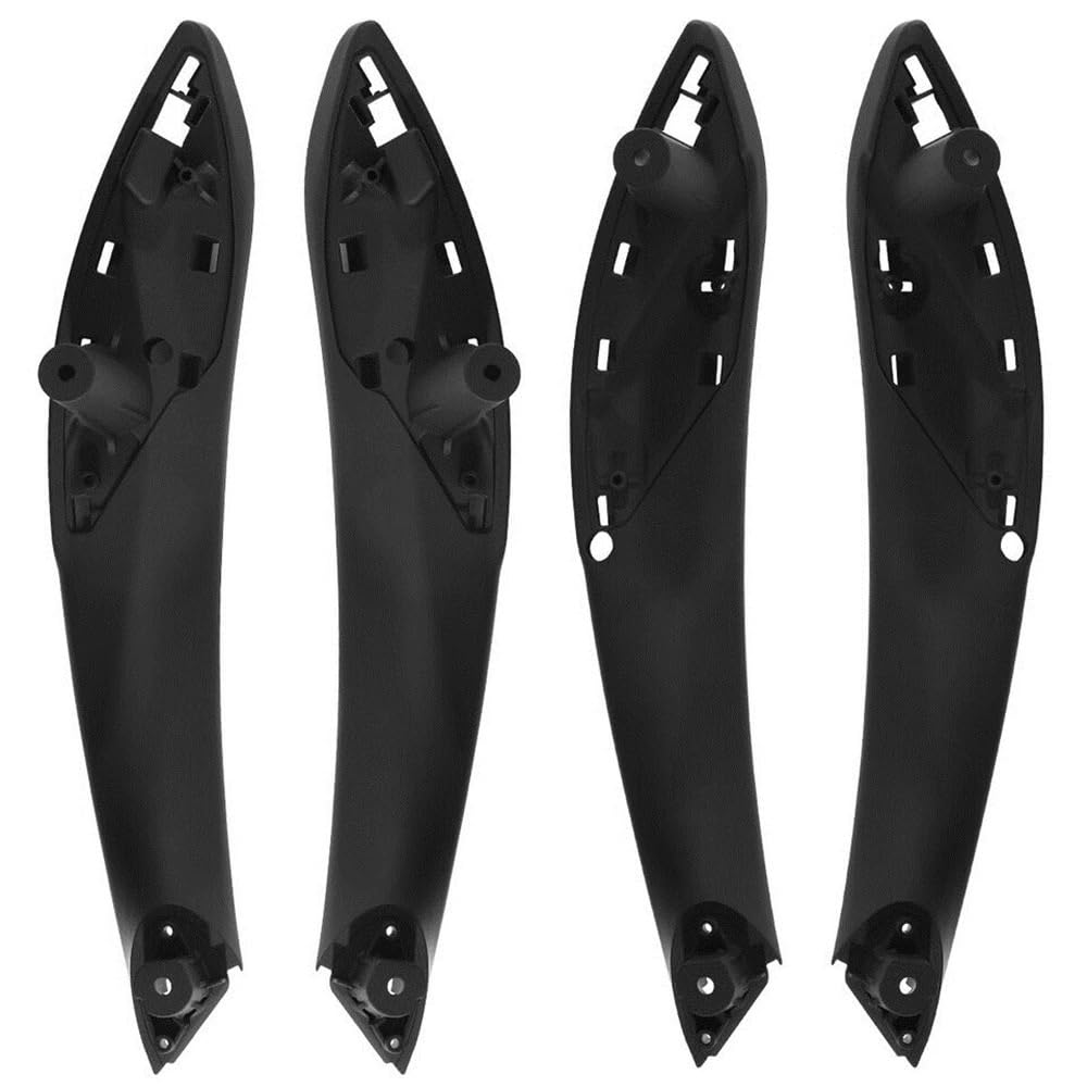 MLIOJU Car Inner Door Handle ​Car Part Inner Door Pull Handle for 320i 328i 330i 335i 340i 428i 430i 435i 440i Black 4PCS
