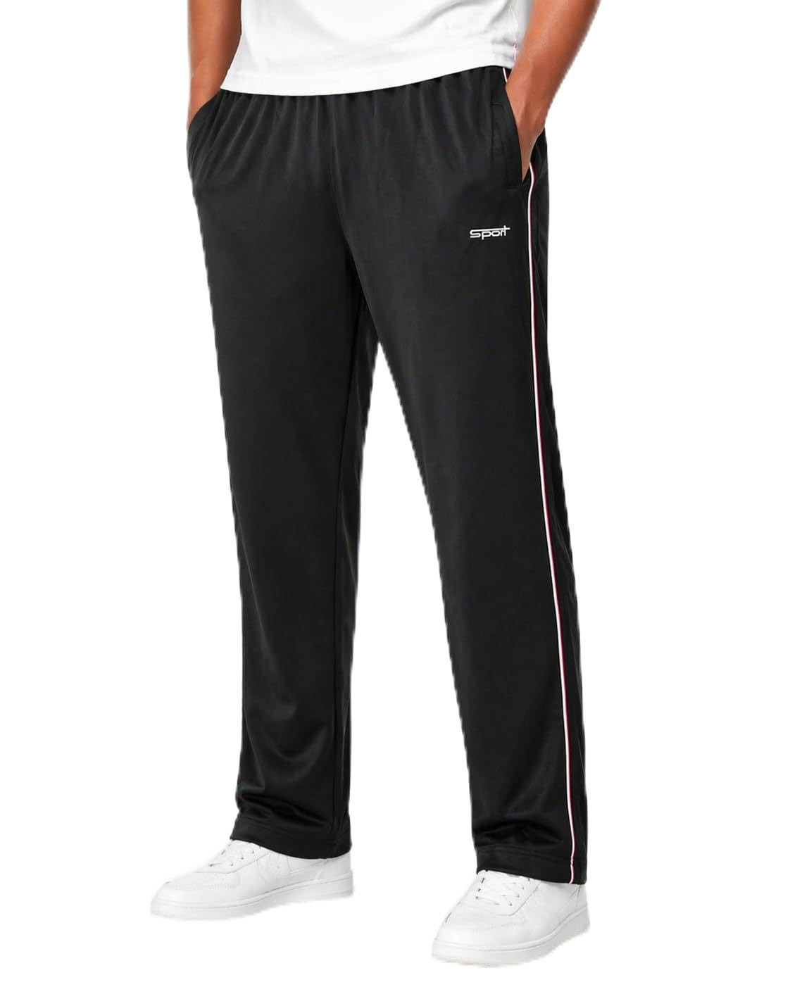 Soltice Herren Jogginghose aus Mikrofaser, schnelltrocknend, Bequeme Freizeithose mit Taschen, leichte Sporthose mit Tunnelzug (M bis 3XL)