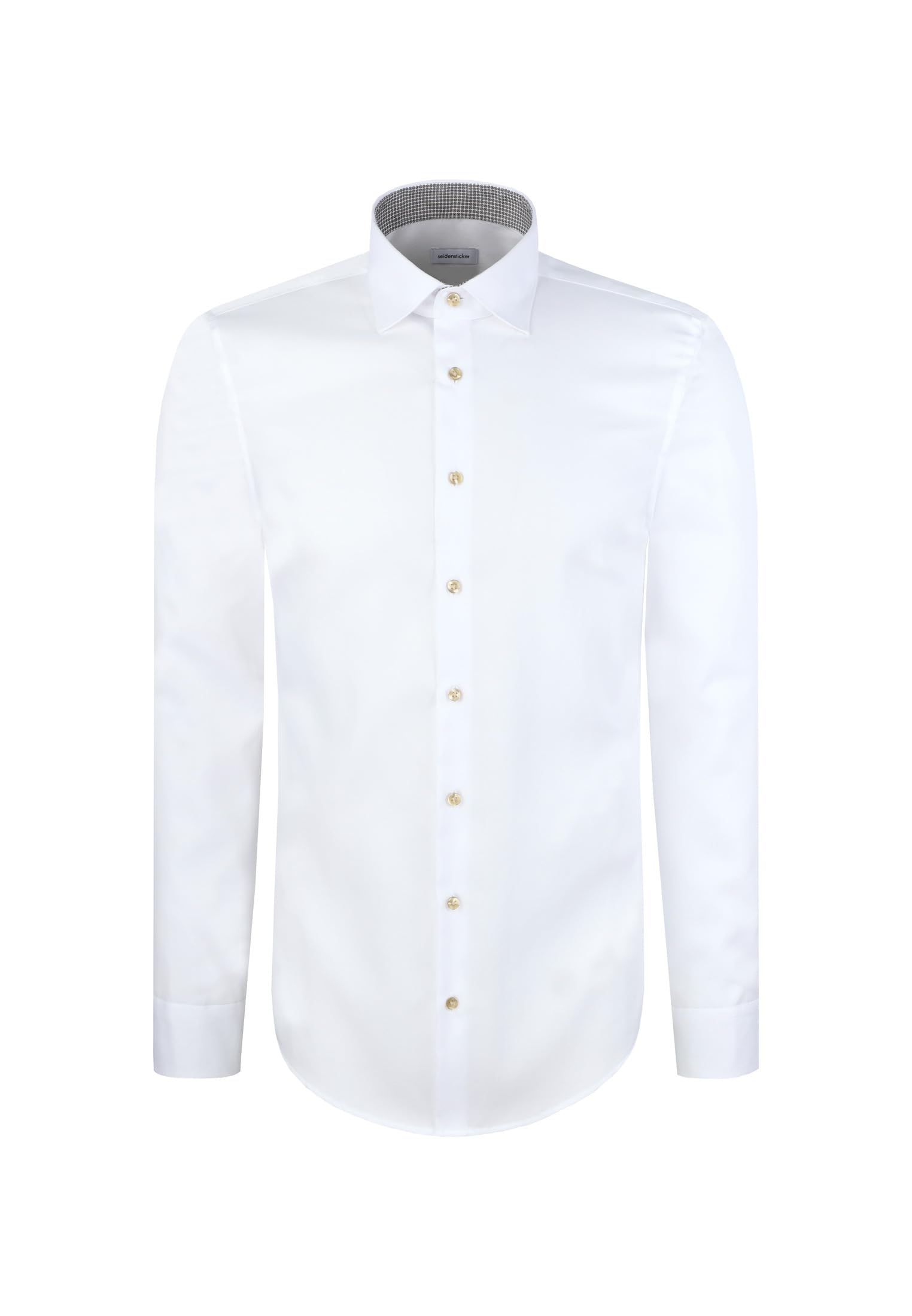 Seidensticker Men's X-Slim Fit Langarm Business Hemd Shirt, White, 39 Tall