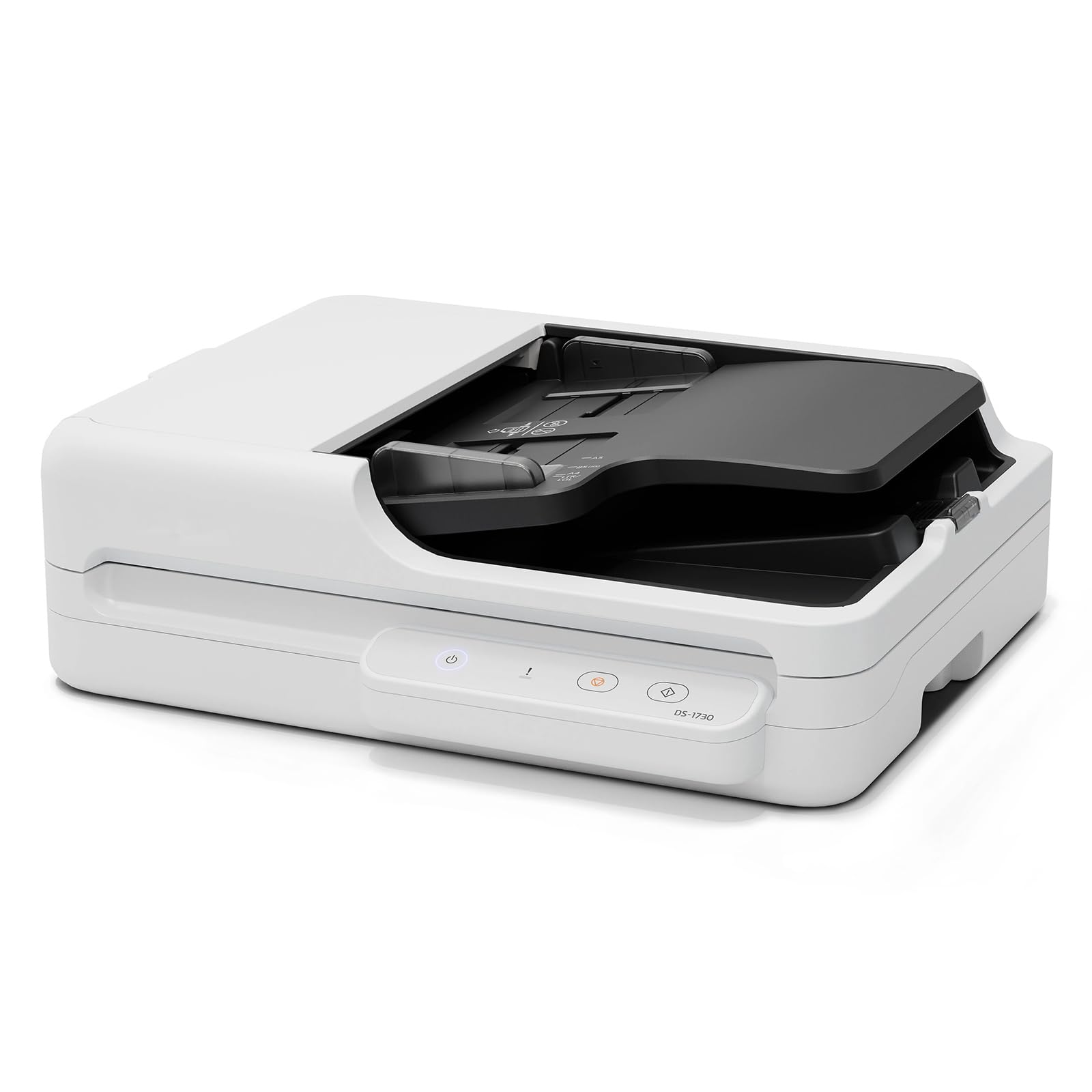 Scanner Piatto A4 per Documenti, Scansione Fronte/Retro - 30 Ppm/60 Ipm/min, con Alimentatore Automatico, Risoluzione Massima 1200x1200 Dpi, Connettività USB