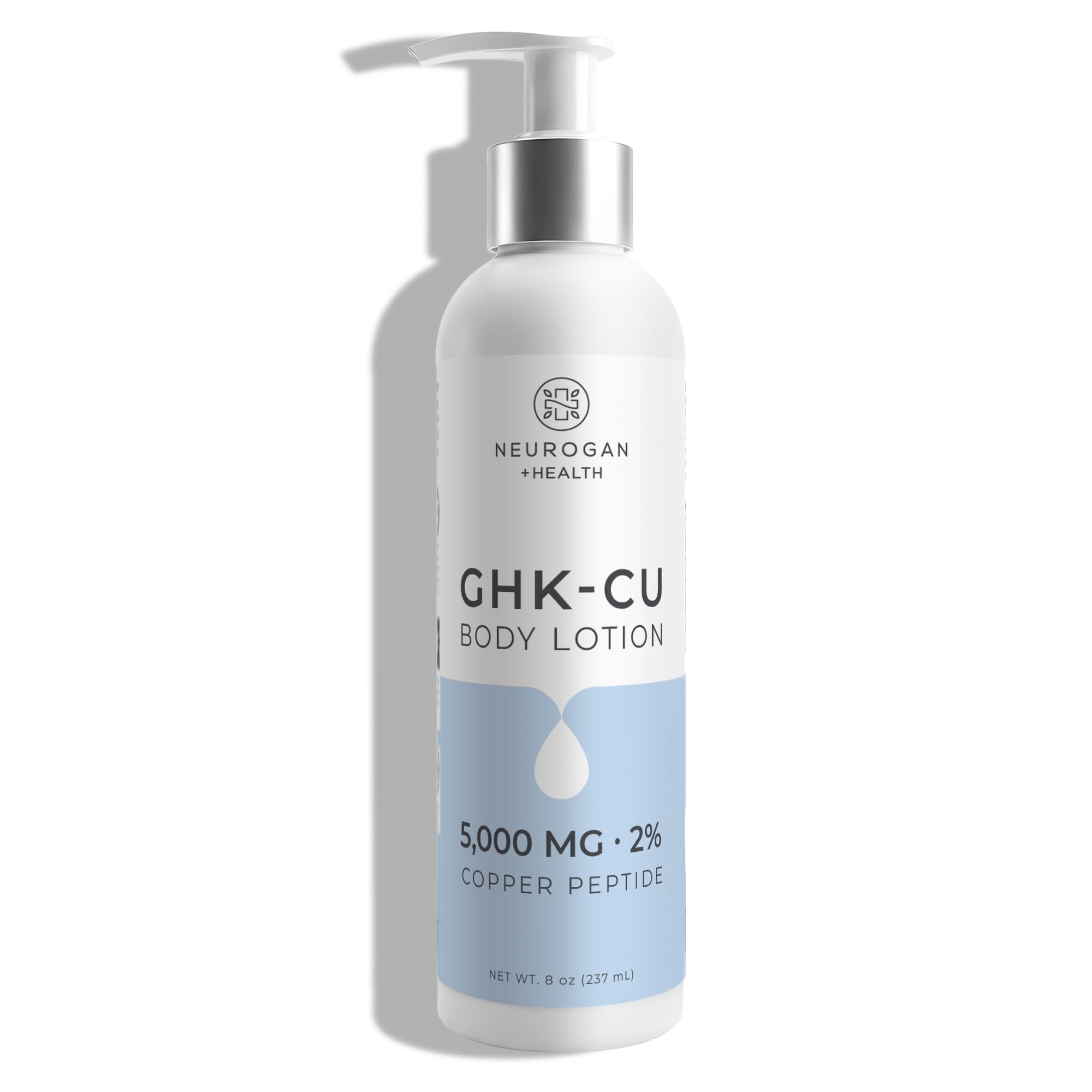 ghk cu peptide lotion Amazon.com : Neurogan GHK-Cu Peptide Firming Body Lotion 5000 mg - Copper Peptides Skincare, Full-Body Hydration for Women & Men