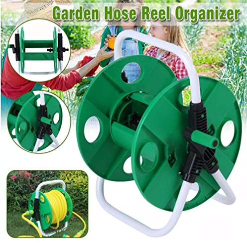 Release Draagbare Tuin 20-40 m Waterslang Reel Stand Waterleiding Opbergrek Wall Mount Winkelwagen Houder Uitsluiten Kronkelende waterpijp Beugel - Image 5