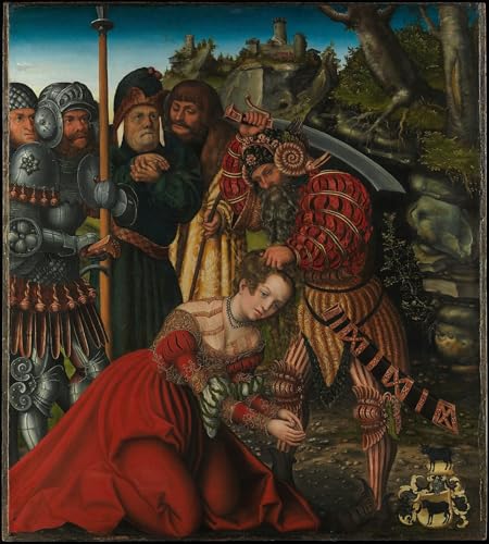 Tableaux Peinture sur Toile pour Murs Vides Lucas Cranach Déco Chambre 60x90