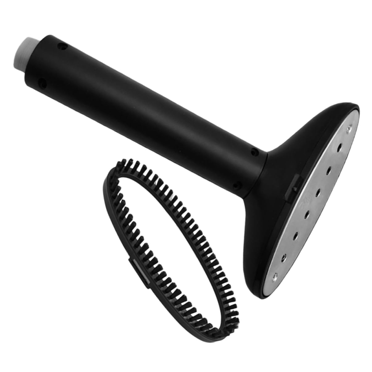 GRIRIW Clothing Replacement Nozzle with Integrated Brush Steam Ironing Tool for Efficient Fabric Ironing