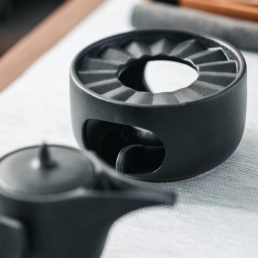 Teapot Warmer Ceramic Tea Warmer with Candle Holder Teapot Heater Tea Light Holders for Hotel Tea House