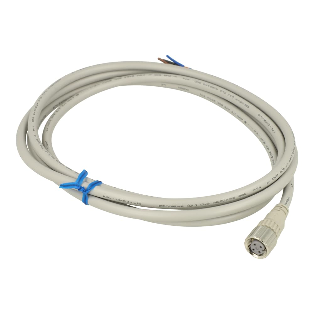 Capteur de proximité Omron avec connecteur M12 et câble droit 4 fils 2m