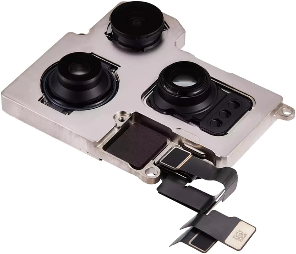 Original for iPhone 16 Pro Max Main Rear Camera Replacement OEM for iPhone 16 Pro Max Back Camera Replacement 48MP HD Video HDR Photo Lens Module Repair Tool Kit for A3084 A3295 A3296 A3297