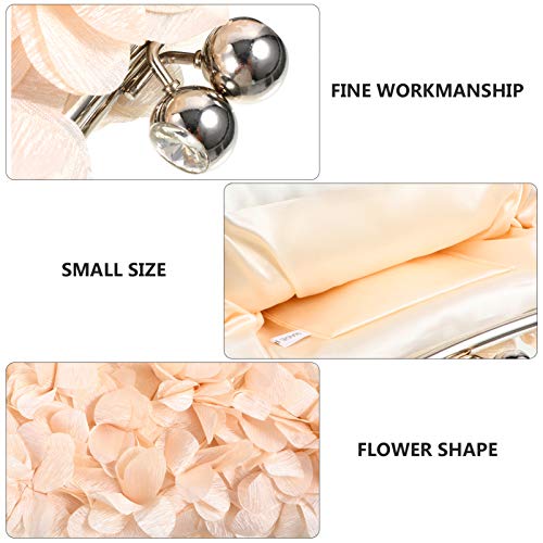 1 Unidade Bolsa De Festa De Flores Embreagem Feminina Saco De Banquete Noturno Bolsa Clutch Feminina
