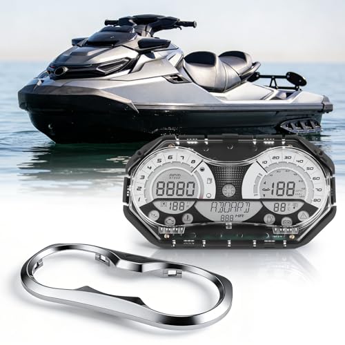 278002270 LCD �X�s�[�h���[�^�[�Q�[�W�N���X�^�[ 2006-2011 Sea Doo GTX/RXP/RXT/Wake�Ή� �f�W�^���Q�[�W�N���X�^�[�L�b�g �N���[���x�[���t���A�v���O���~���O�s�v�A�v���O�A���h�v���C�f�U�C���AOE# 278002