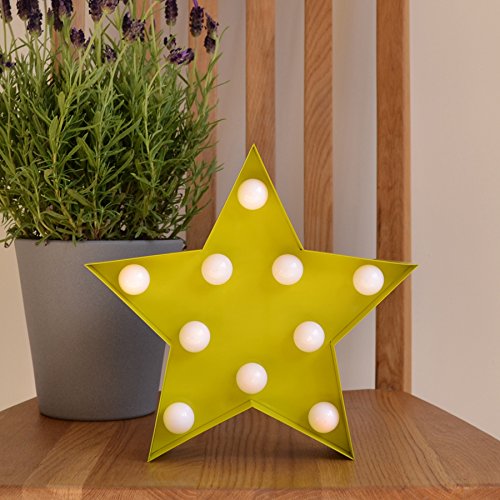 GiggleBeaver Lampada a LED a Forma di Stella