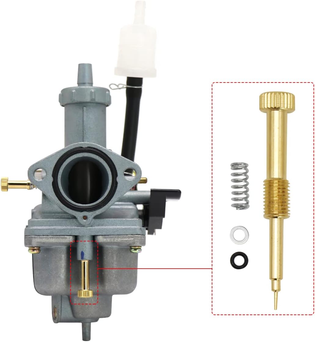 PZ26 PZ27 PZ30 Carb Idle Screw Kit M4X0.6 Air Fuel Mixture Screw Kit M6X0.75 Compatible with PZ Carburetors(AIR Mixture Screw)