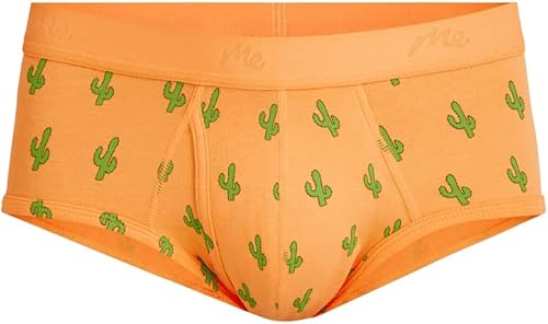 MeUndies Calzoncillo de algodón elástico para hombre con bragueta - Tela exclusiva de Tienda
