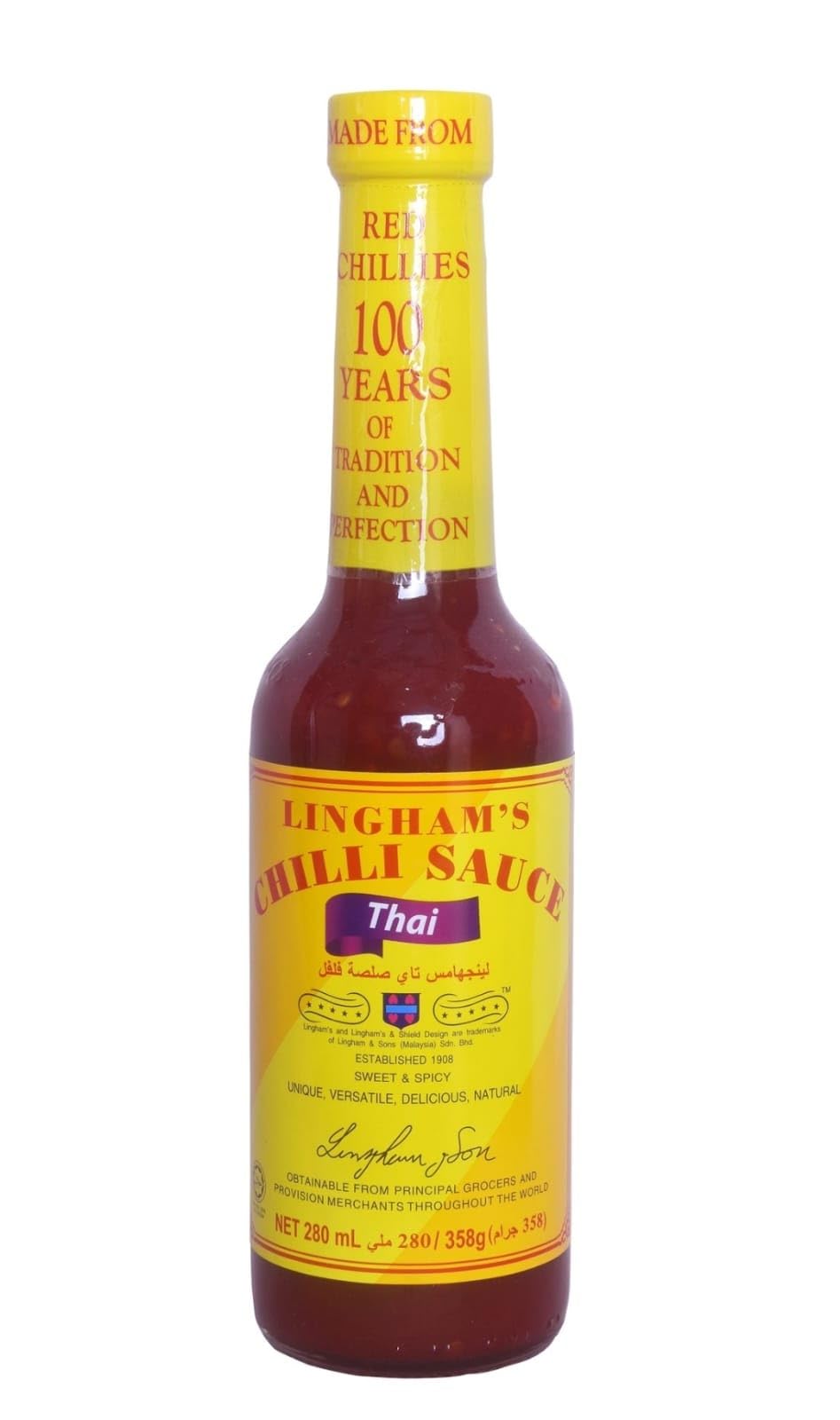 See full amazon price history chart for LINGHAMS RED CHILLI SAUCE - THAI STYLE - 280 ML / 358 Gr (IMPORTED - MALAYSIA) Since 1908 | Non-GMO Project Verified | Vegan | Gluten free | No added Colour or Presevatives (Scrool down for variants) LINGHAMS RED CHILLI SAUCE - THAI STYLE - 280 ML / 358 Gr (IMPORTED - MALAYSIA) Since 1908 | Non-GMO Project Verified | Vegan | Gluten free | No added Colour or Presevatives (Scrool down for variants) (B0CKWK44R9) Amazon Price History, Amazon Price Tracker