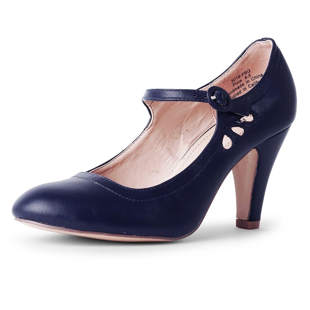 J Adamspixie Mary Jane Shoes Women Oxford Pumps Cute Low