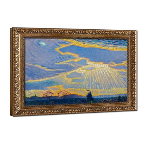 Toile Autumn by Leo Gestel cadre à suspendre 40,6 x 61 cm déco salon bureau