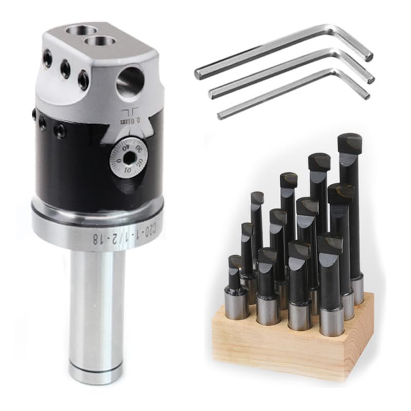 F1 Boring Head Tool Holder - NT40-F1 M16 For Milling Machines With 0.005mm Precision