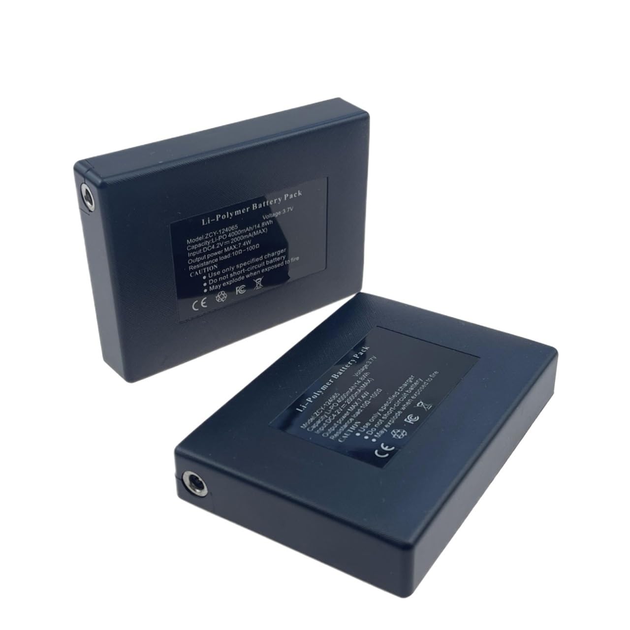 Batería de polímero de litio 3,7V 4000mAh para guantes calefactables