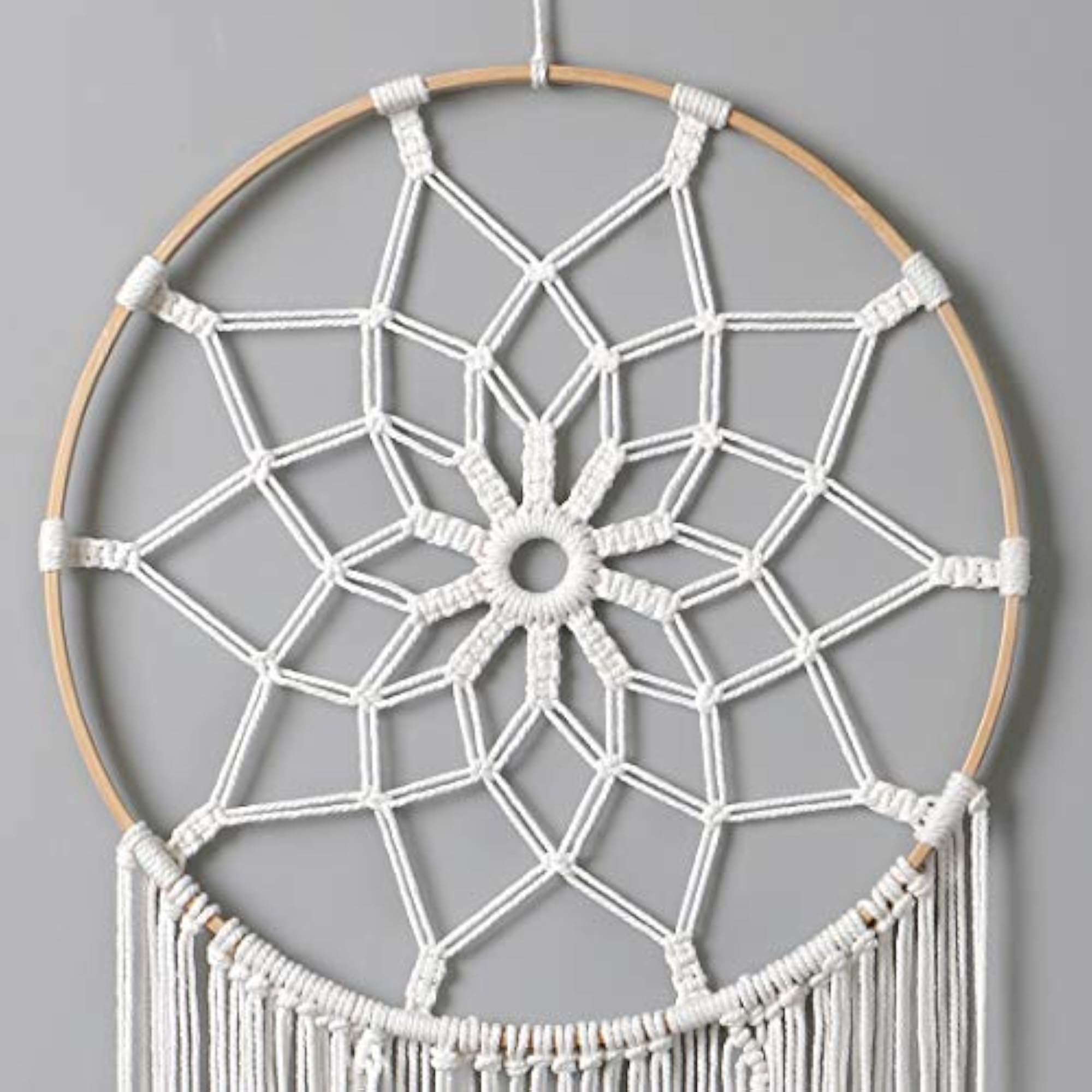 Macrame Wall Hanging Woven Decor Art, Boho Chic