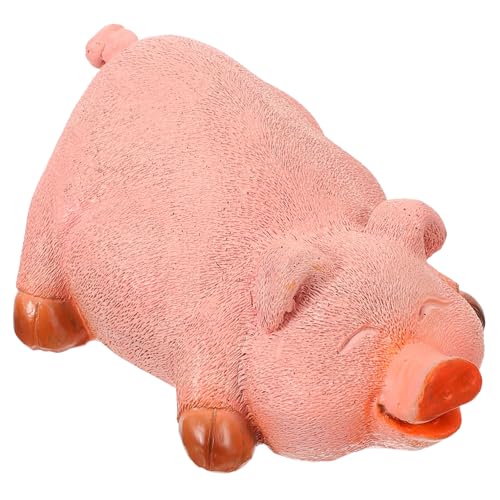 Cache-clés cochon Milisten en lot de 5, figurines déco résistantes - 3