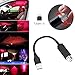 Produktbild Universal USB Mini Auto Decke Starlight Projection LED-Licht, Night Lamp Decorations for Car, Bedroom (Schwarz-Type-c)