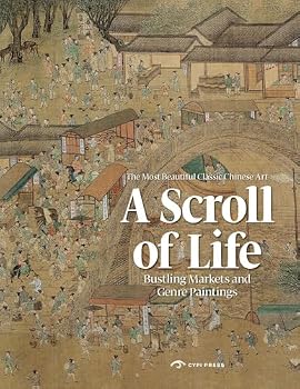 A Scroll of Life: Bustling Markets and Genre Paintings