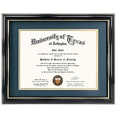 Black With Gold Trim / Blue Gold Mat