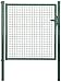 Produktbild Alberts 650223 Wellengitter-Einzeltor | verschiedene Breiten und Höhen | grün | Breite 125 cm | Höhe 125 cm