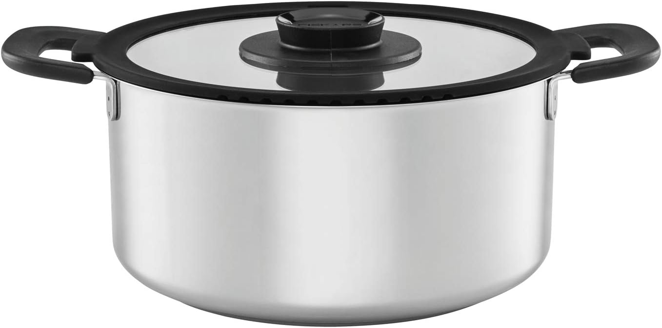 Fiskars Casserole with Lid, capacity 5.0 litres, Suitable for all hobs
