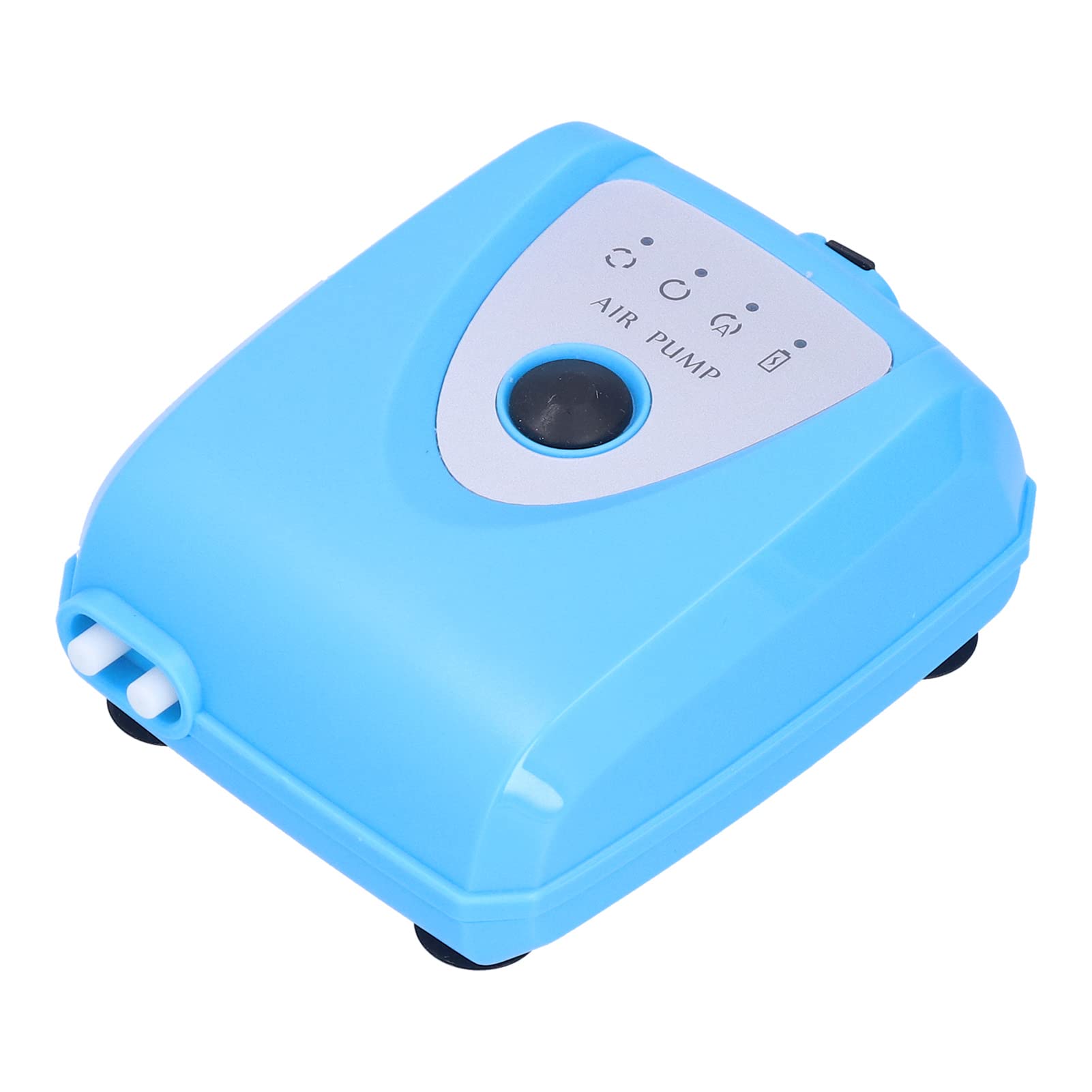Jeffergarden Oxygénateur à énergie Solaire, Matière Plastique en Laiton, Faible Bruit, Double Source d'alimentation, Pompe 3.7V pour Aquarium, Pêche en Plein Air