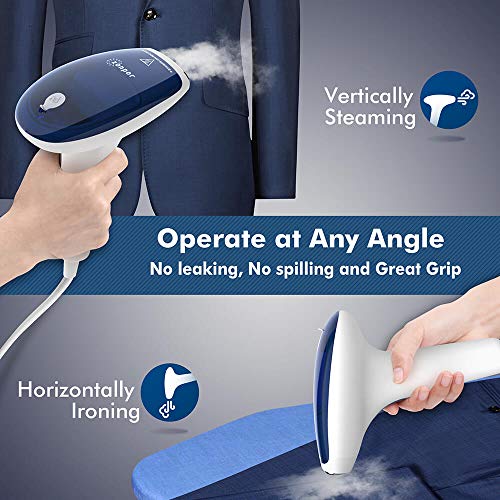 zonpor Steamer for Clothes, Portable Clothes Steamer Travel Size, Fast