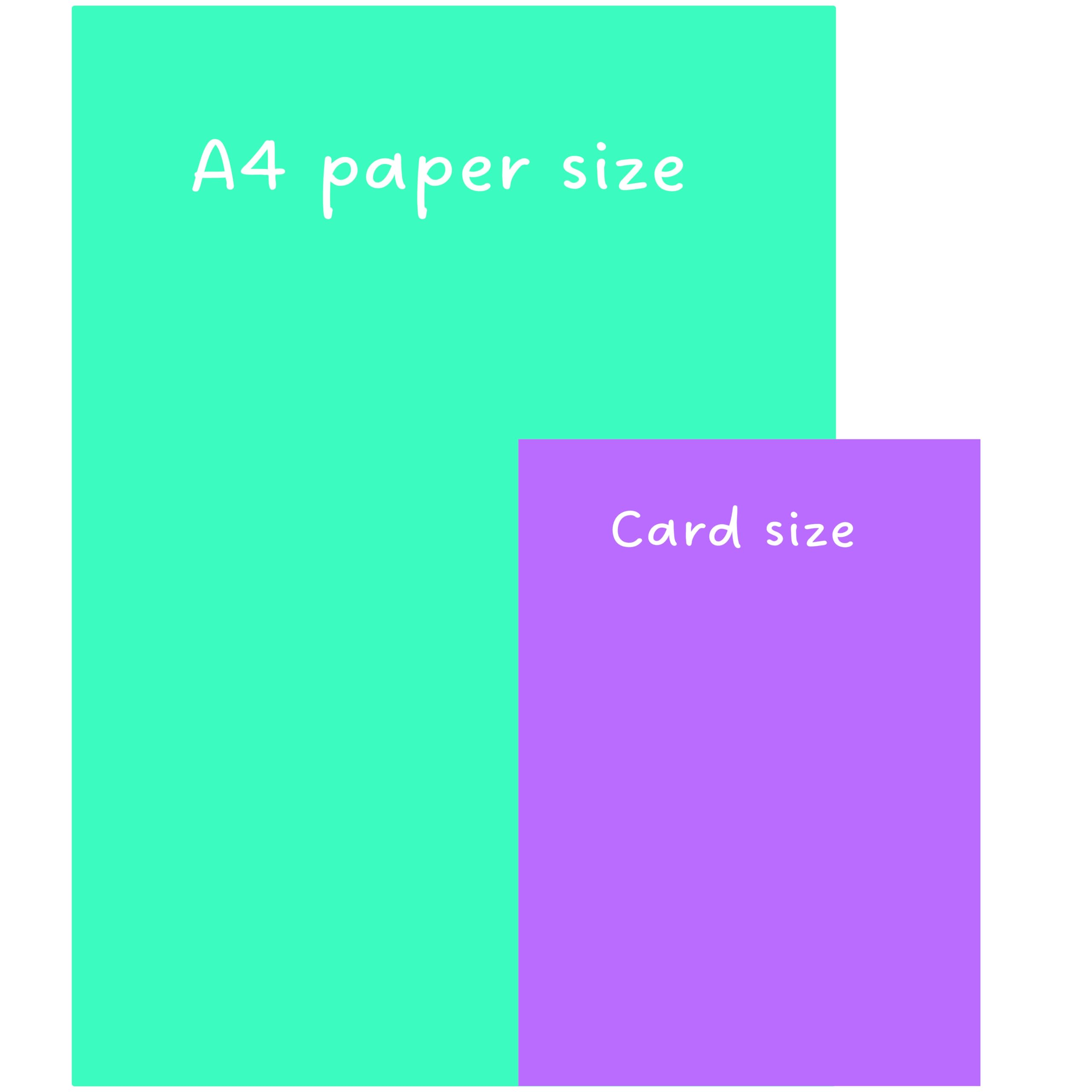 Cafurty Dankeskarte Mit Umschlag – „A Little Card To Say A Big Thank You“, 12,5x17,5 Cm, Blanko Innen