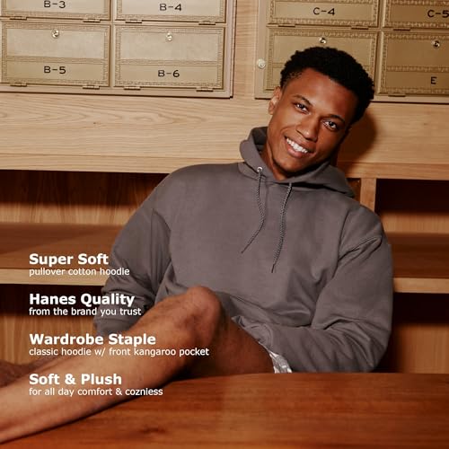 Image of Hanes Men's Pullover Ultimate Heavyweight Fleece Hoodie